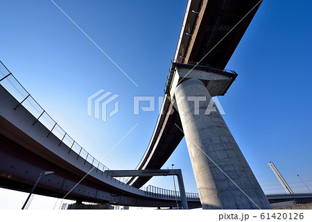東関東自動車道　高谷ジャンクション　首都高　外環道 61420126