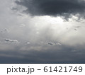 曇り空にさす陽光 61421749
