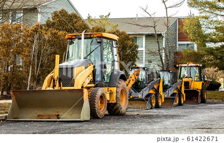 excavator bulldozer Backhoe heavy machinery home improvement works excavator bulldozer Backhoe heavy machinery home improvement works 61422671