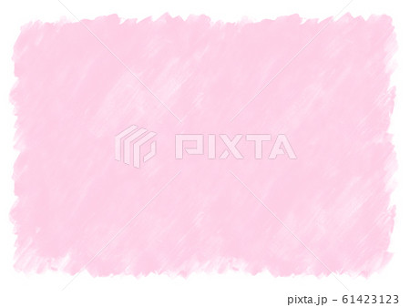 ピンク色の水彩絵の具塗った色斑テクスチャのイラスト素材