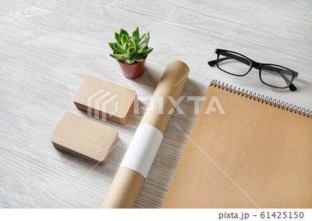 Blank kraft stationery set 61425150