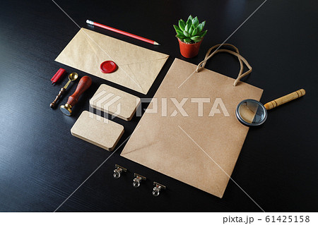 Kraft stationery template Kraft stationery template 61425158
