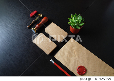 Kraft branding stationery 61425159