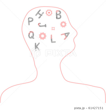 Dyslexia concept Vector sign with stylized letters Dyslexia concept Vector sign with stylized letters 61427151