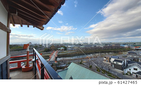 清州城　天守閣からの眺め 61427465