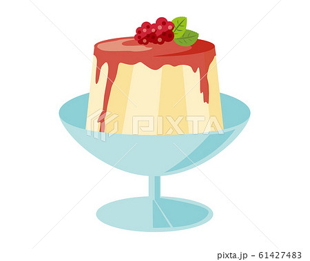 ババロア　パンナコッタ　ラズベリー　 61427483