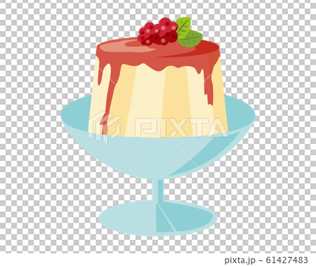 ババロア　パンナコッタ　ラズベリー　 61427483