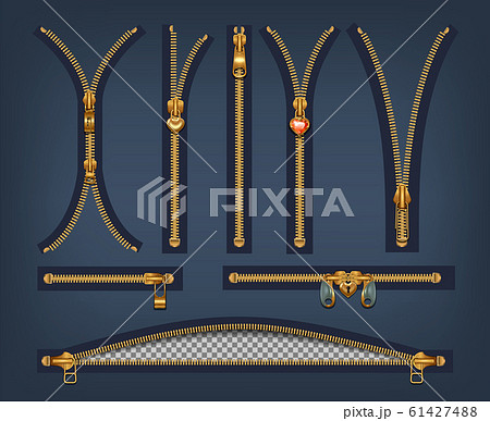 Zipper Clasps Set 61427488