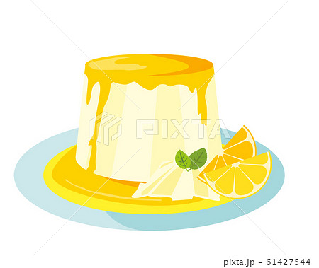 ババロア パンナコッタ オレンジ スプーン ババロア パンナコッタ オレンジ スプーン 61427544