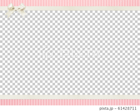 Background-pink-stripe-ribbon-frame 61428711