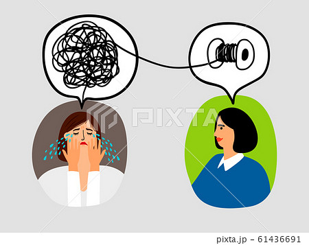Psychotherapy concept illustration 61436691