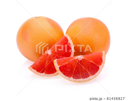 Grapefruit isolated on white background Grapefruit isolated on white background 61436827