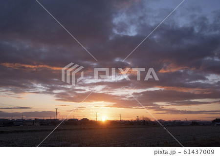 兵庫の夕日 61437009
