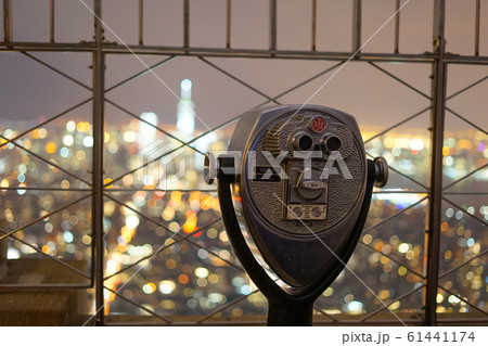 エンパイヤステートビルの望遠鏡 61441174