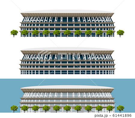 国立競技場_01ブルー 61441896