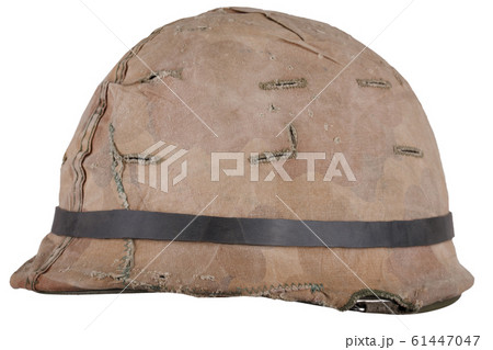 US Army helmet Vietnam war period with camouflage US Army helmet Vietnam war period with camouflage 61447047