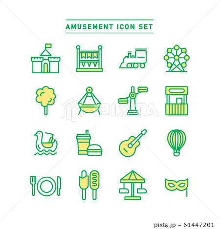 AMUSEMENT ICON SET 61447201