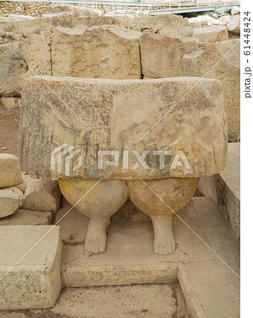 タルシーン神殿の足の石像 タルシーン神殿の足の石像 61448424
