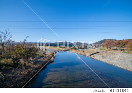 都幾川　ふたせはし付近　武蔵嵐山 61451846