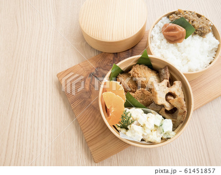 曲げわっぱのお弁当 曲げわっぱのお弁当 61451857