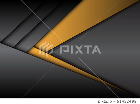 Abstract yellow grey metallic arrow direction with blank space design modern futuristic background vector illustration. Abstract yellow grey metallic arrow direction with blank space design modern futuristic background vector illustration. 61452498