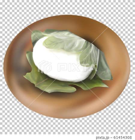 Kashiwa Mochi (with plate) 61454308