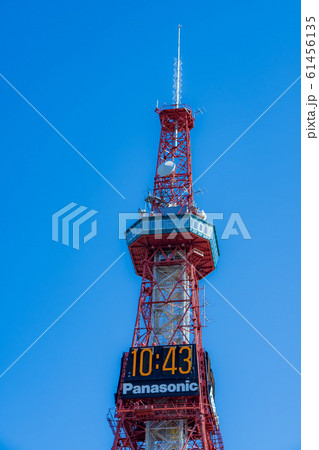 札幌　テレビ塔　都市風景 61456135