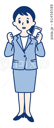 社会人(スマホ・女性) 社会人(スマホ・女性) 61456589