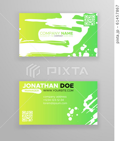 Creative color business card templates with 61457867