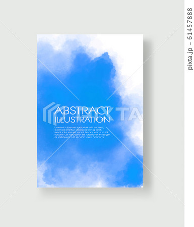 Bright blue textures, abstract hand painted Bright blue textures, abstract hand painted 61457888