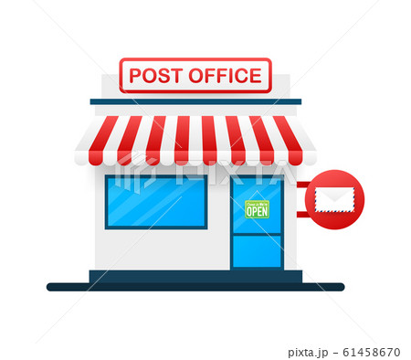 Building of post office. Vector stock 61458670