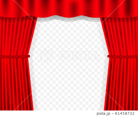 Entertainment curtains background for movies. 61458732
