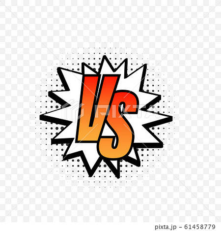 Versus Logo Vs Letters For Sports And Fightのイラスト素材