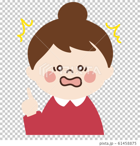小さな女の子②(指差しポーズ・左) 小さな女の子②(指差しポーズ・左) 61458875