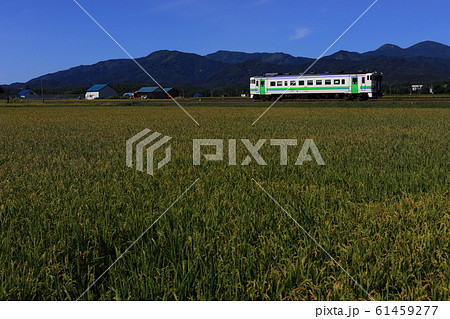 晩秋の札沼線 61459277