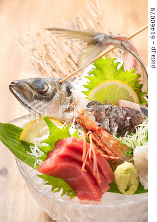 刺身盛り合わせ 刺身盛り合わせ 61460079