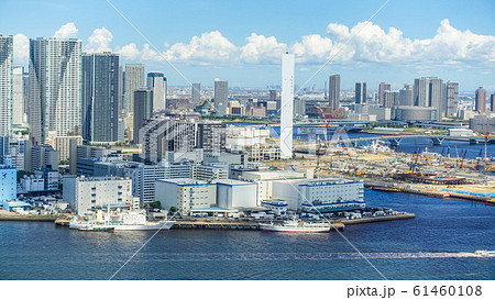 良く晴れた日の、湾岸エリア〜東京ベイエリア〜ウォーターフロント 61460108