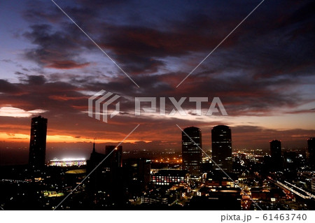 幕張 夕景 幕張 夕景 61463740