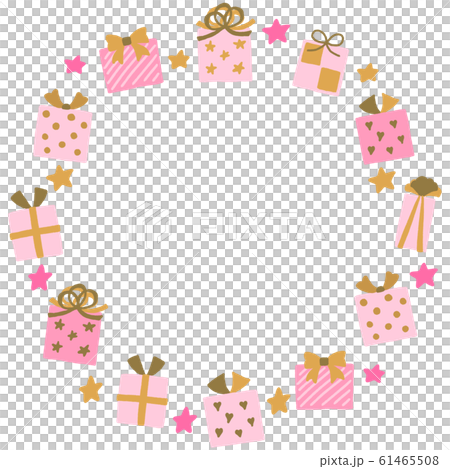 Gift frame circular - Stock Illustration [61465508] - PIXTA