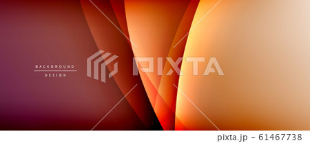 Wave liquid style lines with shadows and light on gradient background. Trendy simple fluid color gradient abstract background with dynamic straight shadow line effect Wave liquid style lines with shadows and light on gradient background. Trendy simple fluid color gradient abstract background with dynamic straight shadow line effect 61467738
