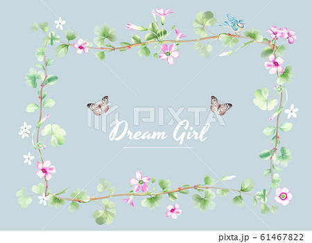 透明水彩 水彩画 花 61467822