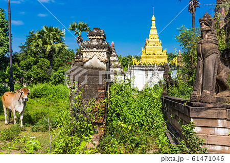 A Myint ruins city Monywa Myanmar 61471046