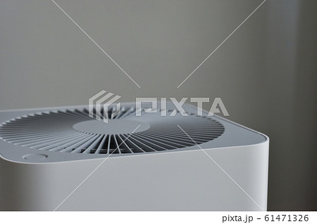 air purifier system cleaning dust pm 2.5 pollution in living room 61471326