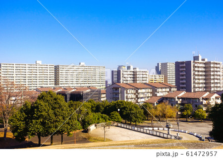 郊外の住宅街 郊外の住宅街 61472957