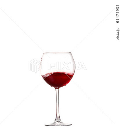 Wine collection - Splashing red wine in a glass. Wine collection - Splashing red wine in a glass. 61475935