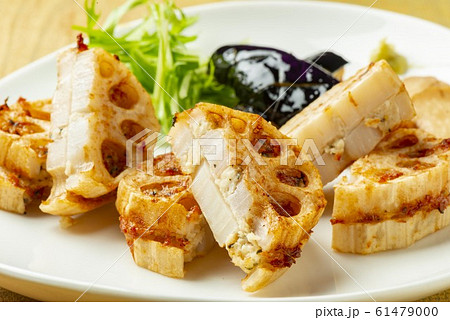 蓮根のはさみ揚げ 61479000