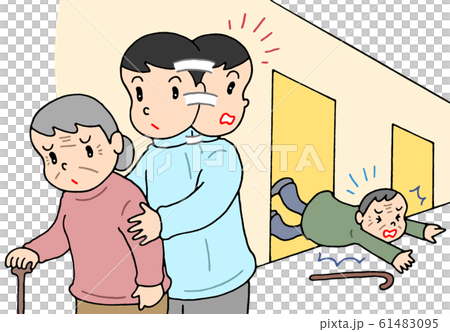 介護現場のオーバーワーク問題 61483095