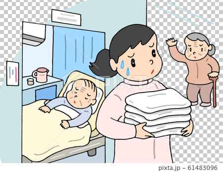 介護現場の重労働問題 61483096