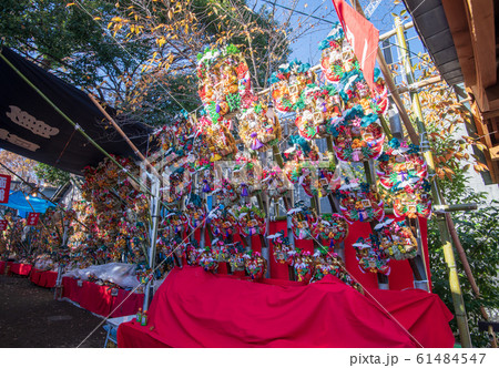 川越熊野神社　酉の市 61484547