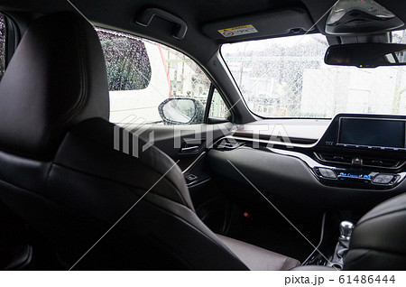 車の内装の写真素材